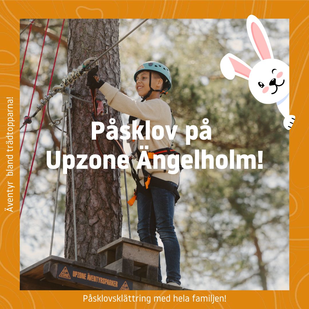 Påsklov på Upzone Äventyrsparker