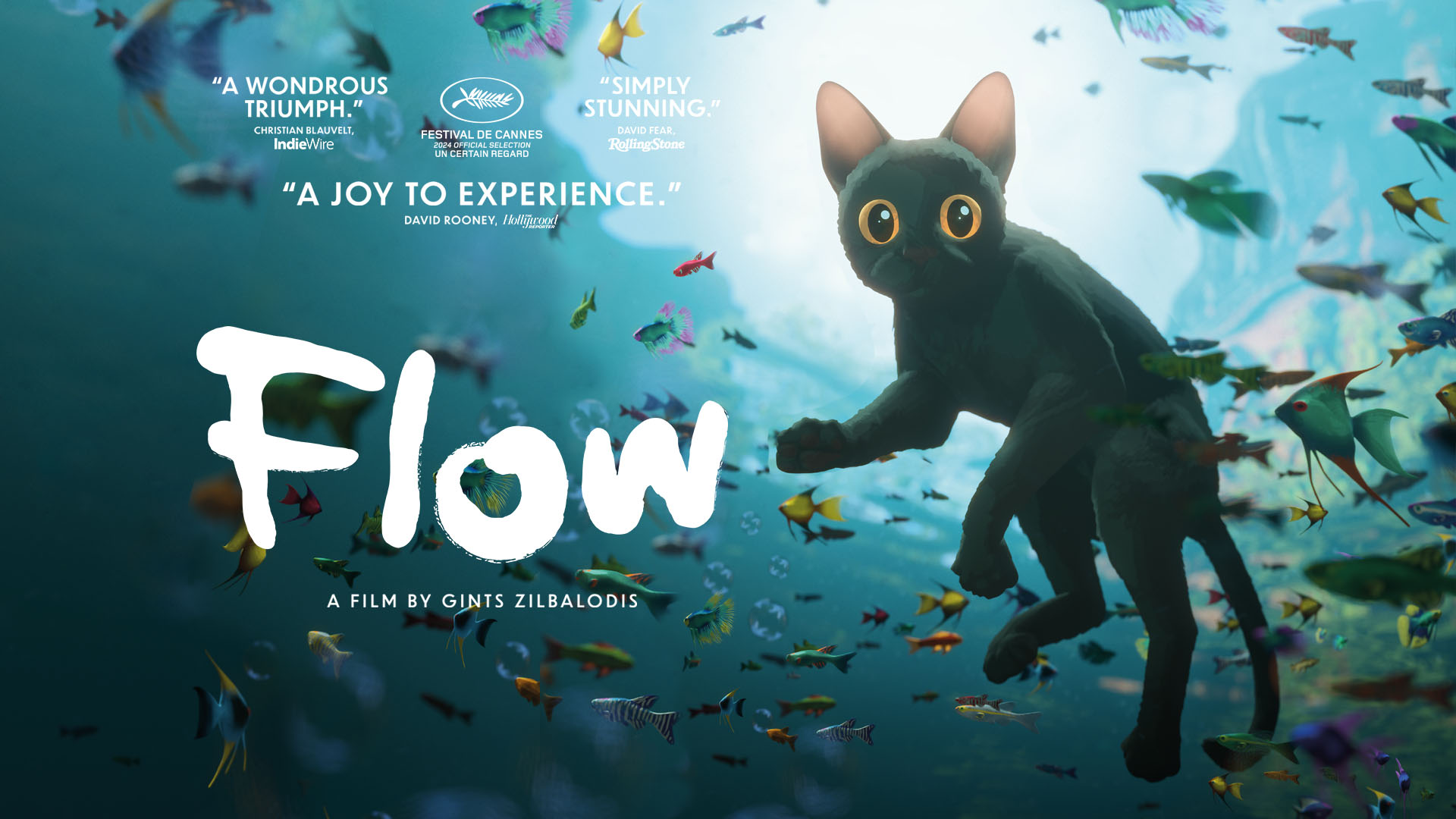 Lovbio: Flow – Katten som slutade vara rädd för vatten