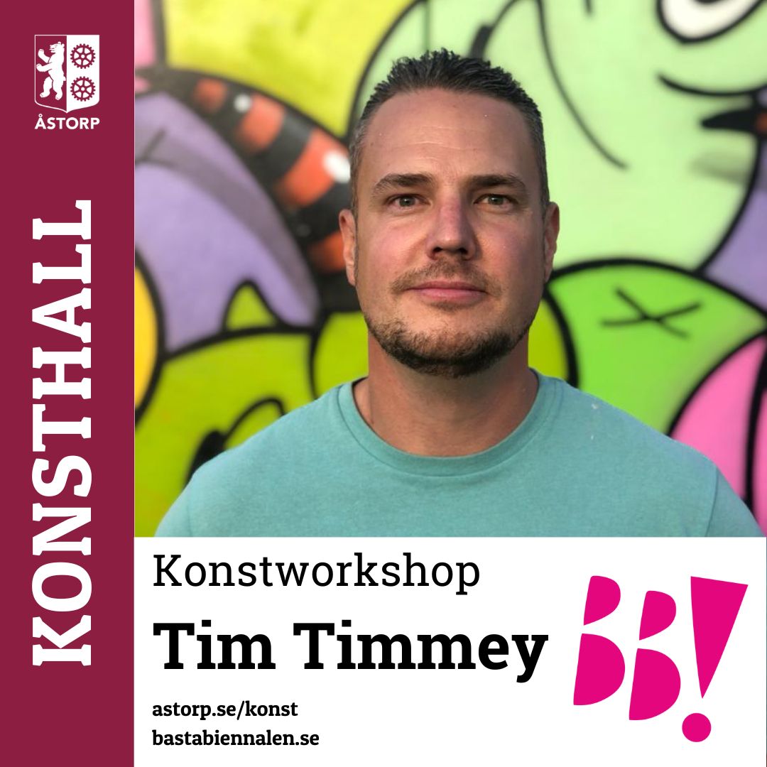 Bild till evenamnget Skapa streetart med konstnären Tim Timmey!