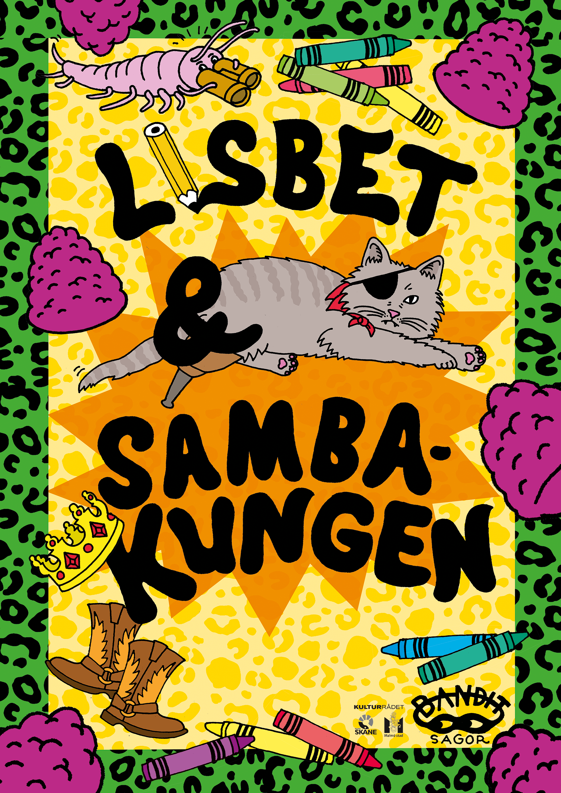 Bild till evenamnget Barnteater – Lisbet och Sambakungen