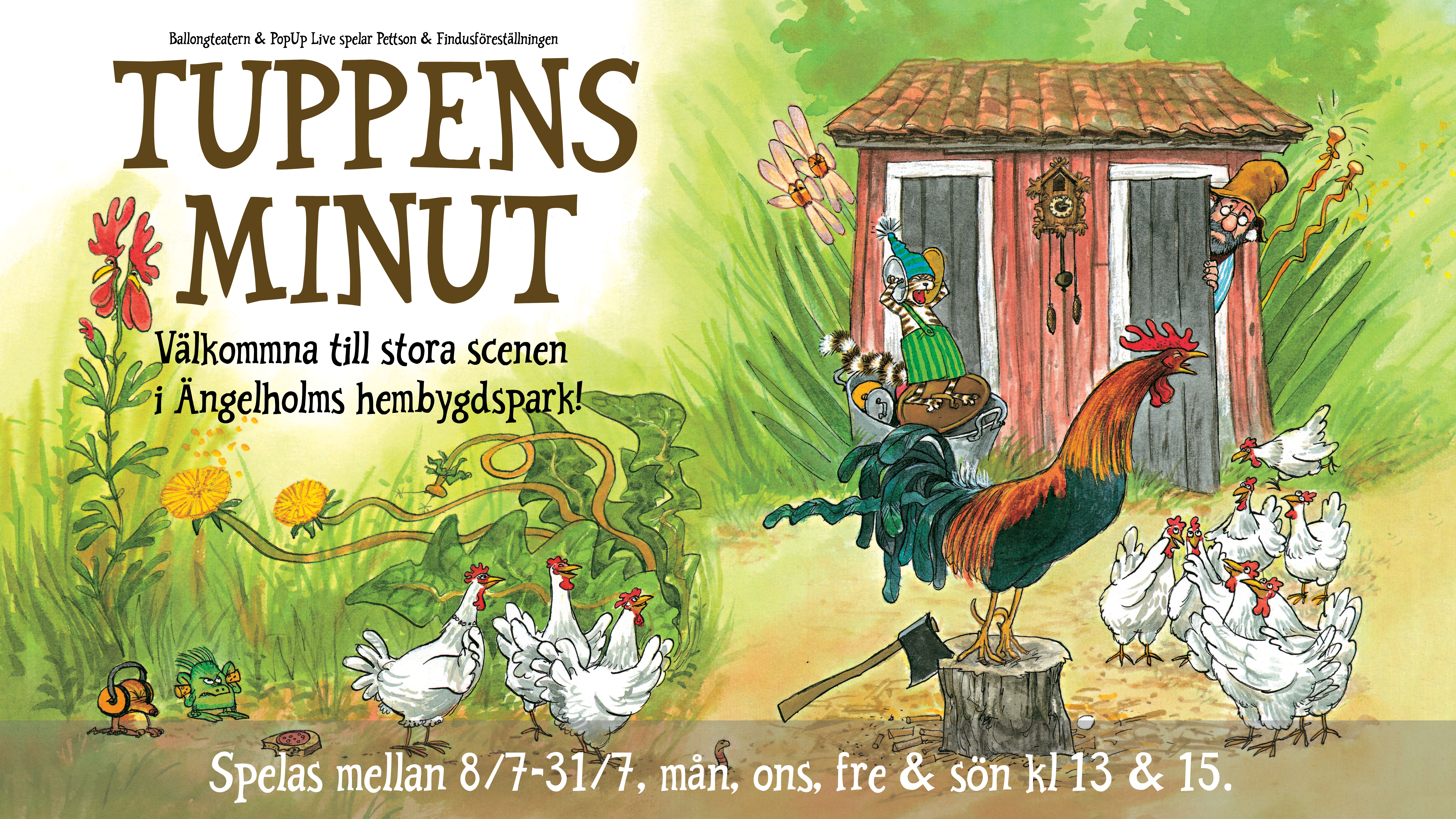 Pettson & Findus \”Tuppens minut\”